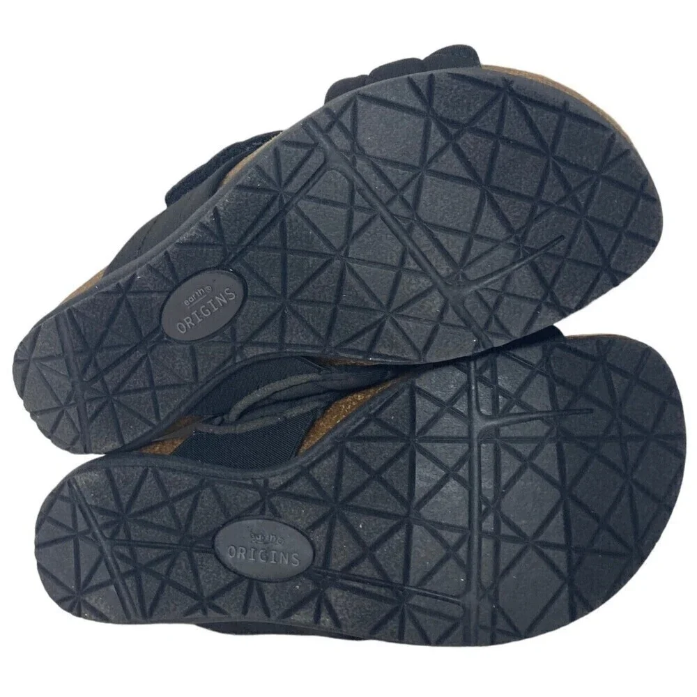 Earth Origins Oceana Size 6 Wide Women's Casual Sandal Black